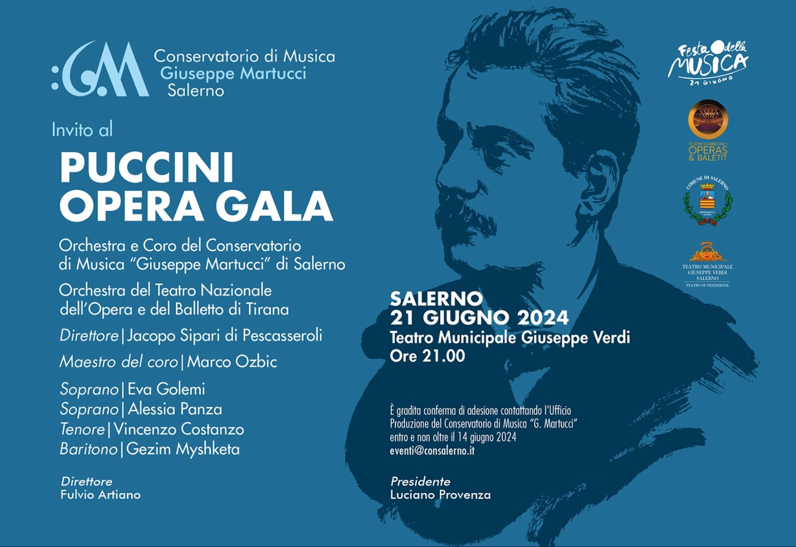 Puccini Opera Gala - Festa della Musica 2024