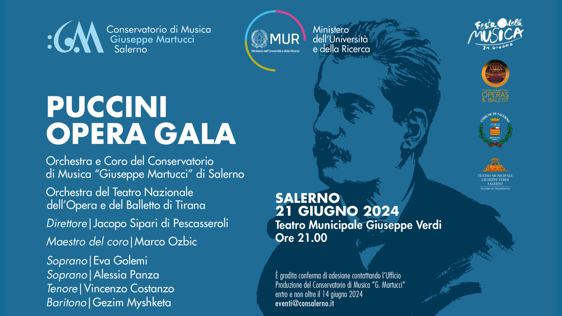 Puccini Opera Gala - Festa della Musica 2024